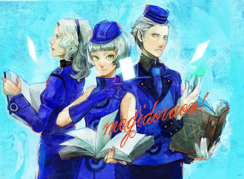 elizabeth, margaret, and theodore (persona and 3 more) drawn by oyuyamio