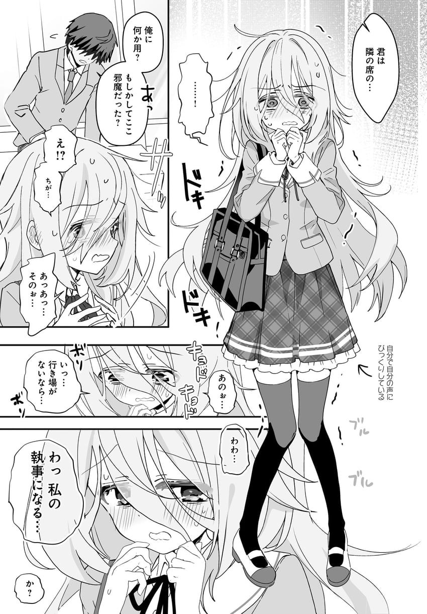 amamiya shizuku and haruyama sora (original) drawn by hizuki_yayoi