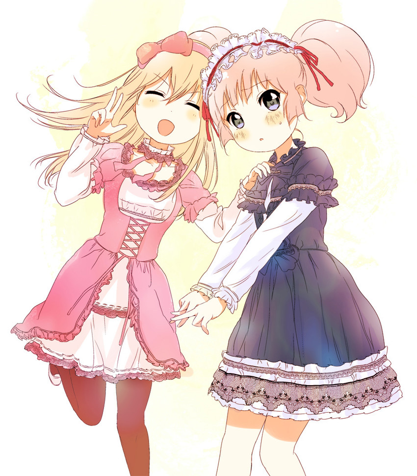 toshinou kyouko and yoshikawa chinatsu (yuruyuri) drawn by kamiki_uutarou