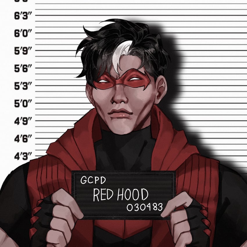 jason todd and red hood (dc comics and 1 more) drawn by calladraws1