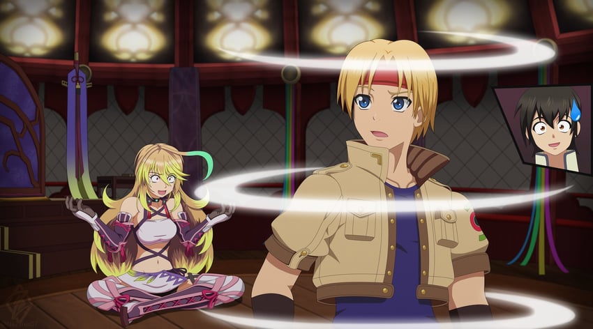 milla maxwell, jude mathis, and claude c. kenny (tales of and 5 more) drawn by nazyrus07