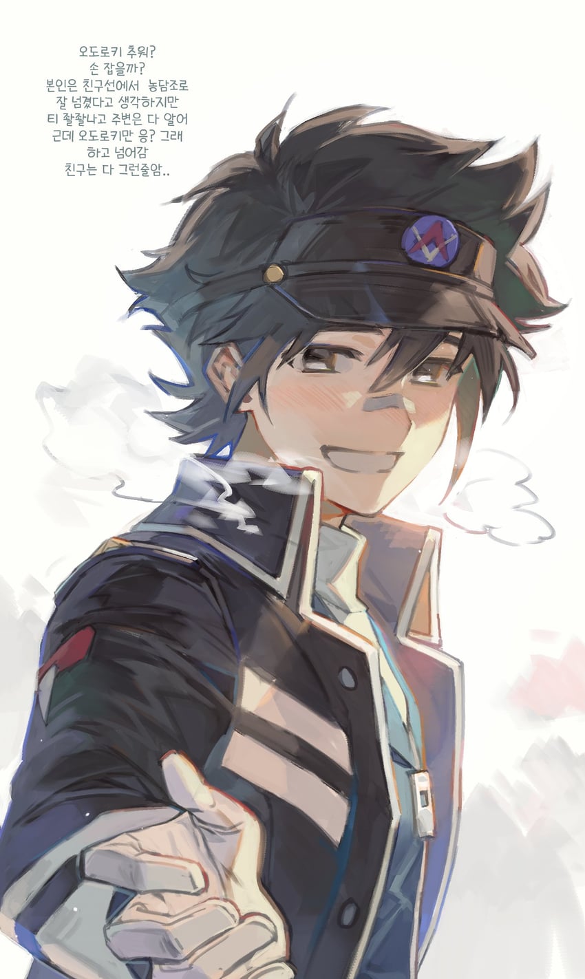 clay terran (ace attorney and 1 more) drawn by dododongi