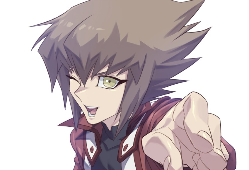 yuki judai (yu-gi-oh! and 1 more) drawn by talgi