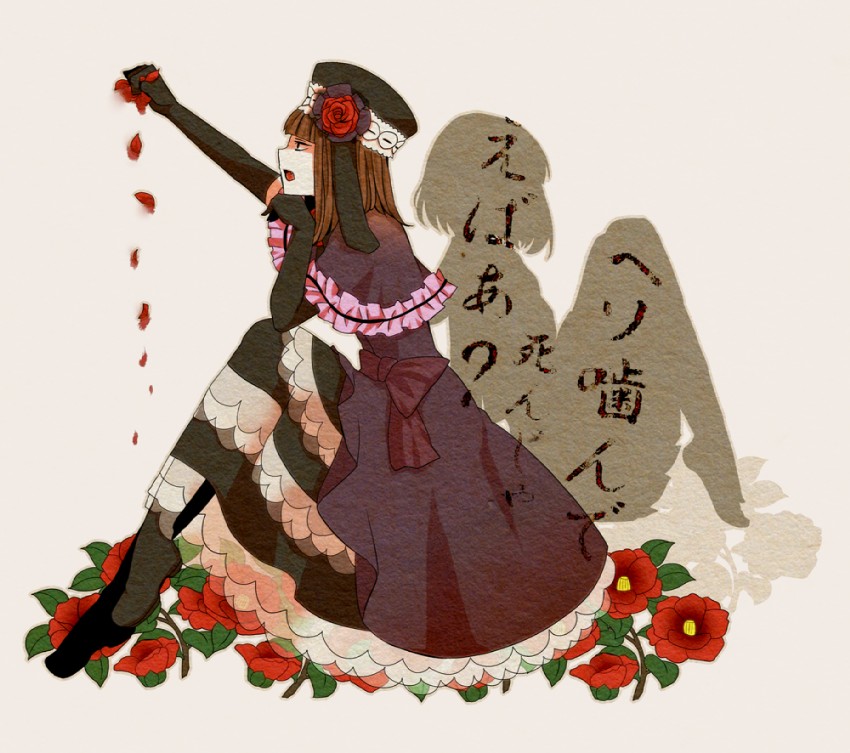 eva beatrice and ushiromiya eva (umineko no naku koro ni) drawn by saya6382