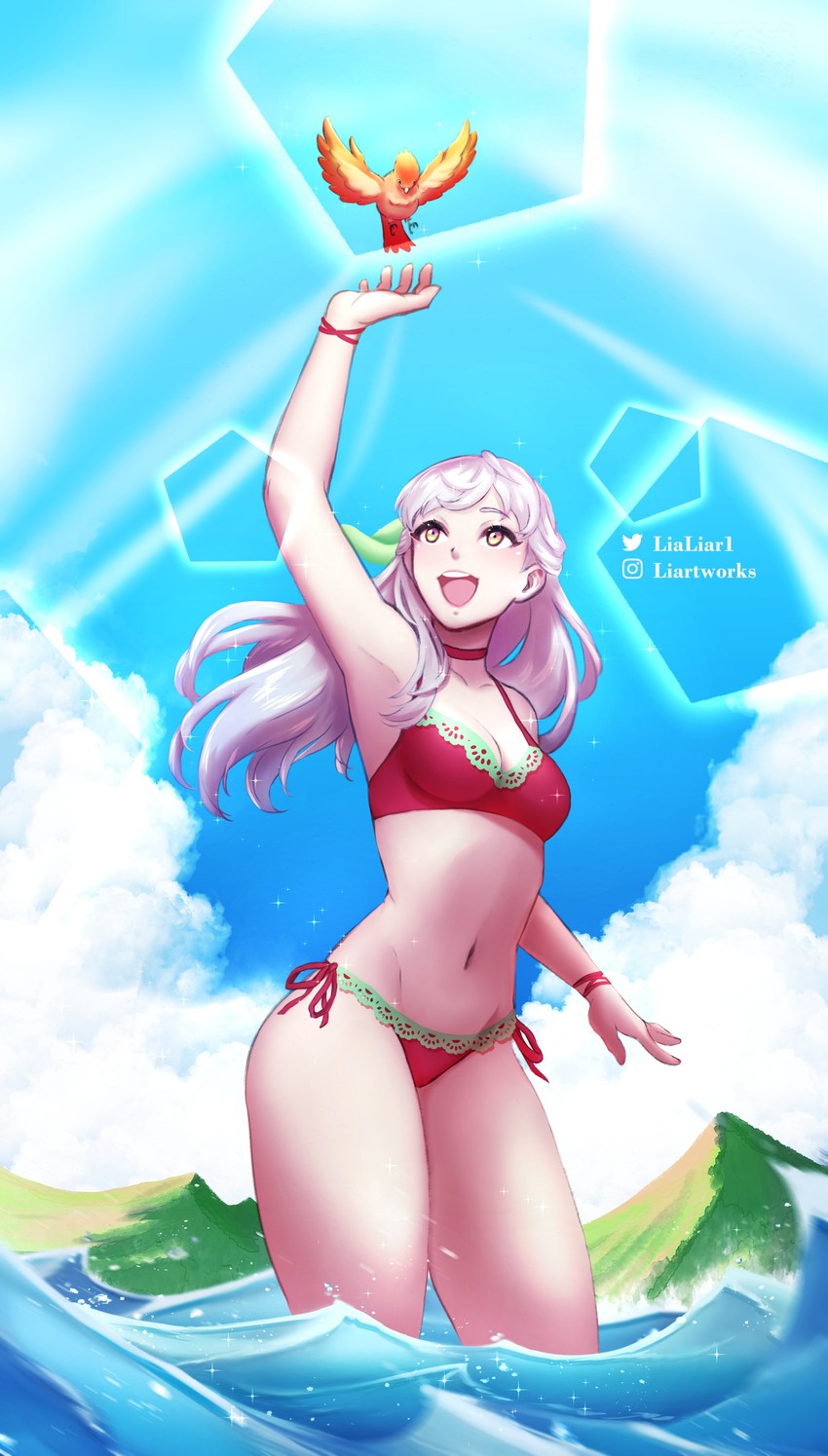 micaiah (fire emblem and 1 more) drawn by lialiar1