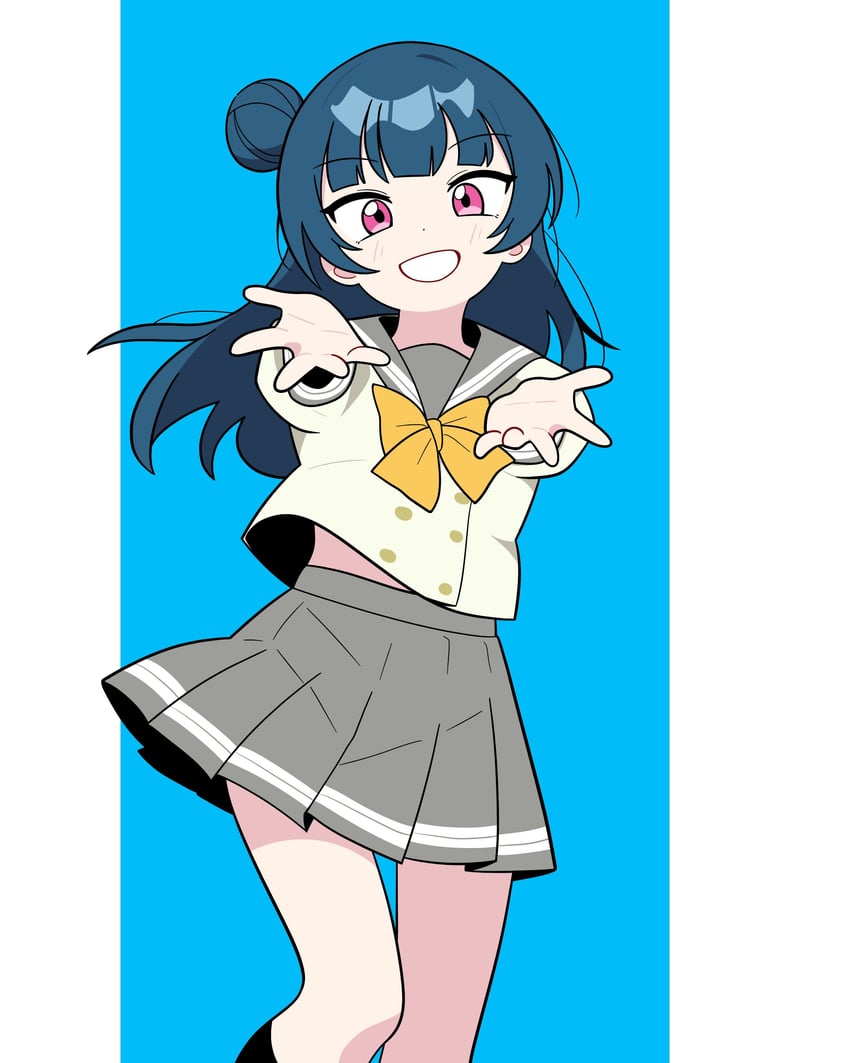 tsushima yoshiko (love live! and 1 more) drawn by jorang_(jorang08)