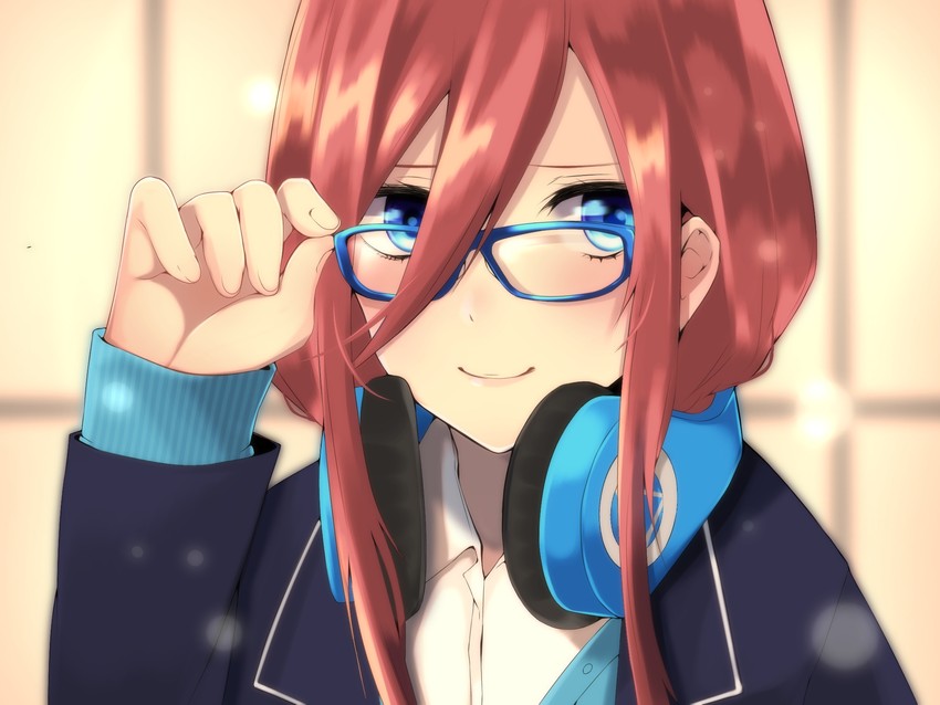 nakano miku (go-toubun no hanayome) drawn by nikku_hikikomori