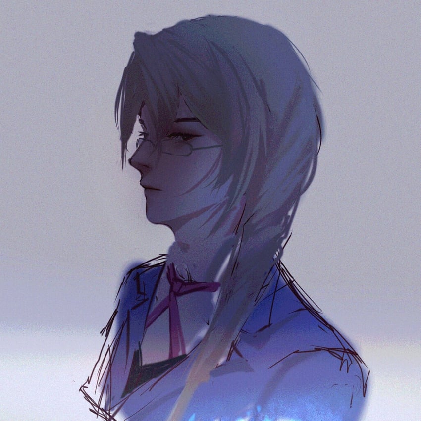 kristoph gavin (ace attorney and 1 more) drawn by auroral928