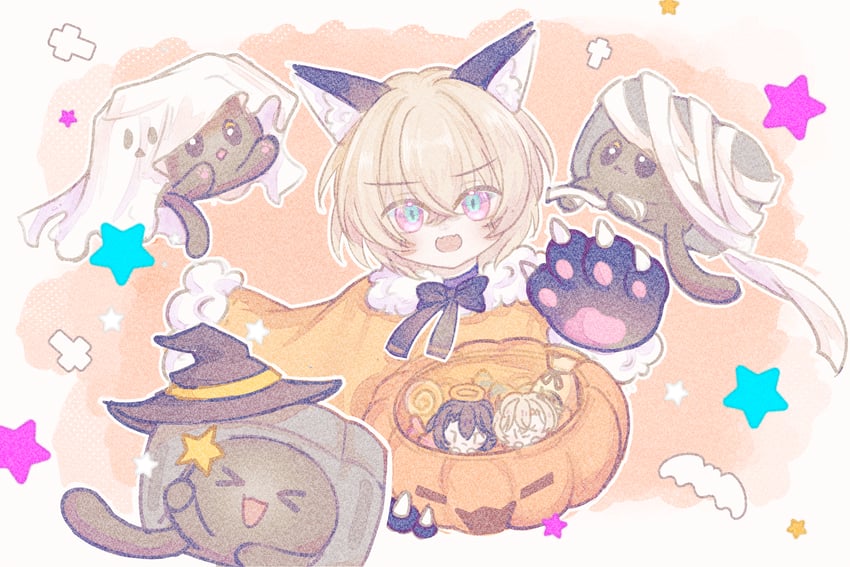 aventurine, dr. ratio, and kakavasha (honkai and 1 more) drawn by rueruedot