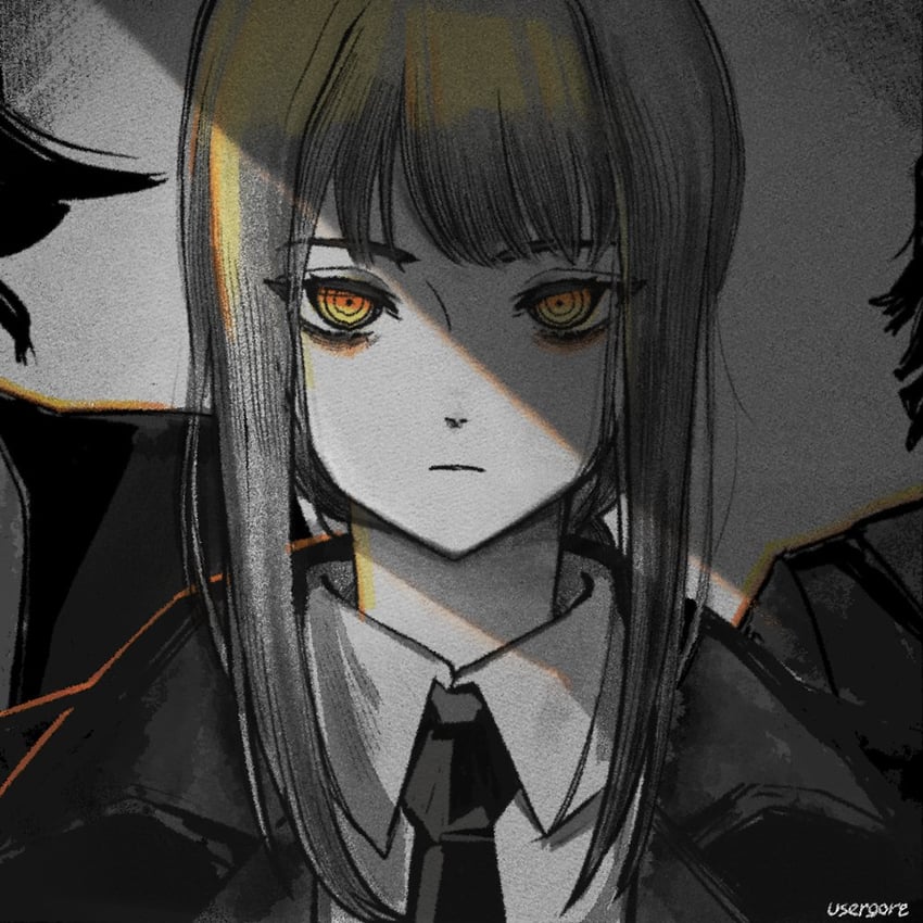 makima (original and 1 more) drawn by usergore