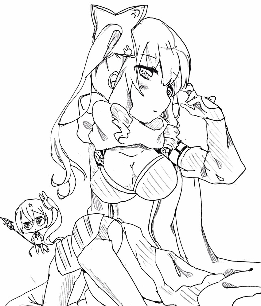 swim swim and ripple (mahou shoujo ikusei keikaku and 1 more) drawn by micro_(micronm)