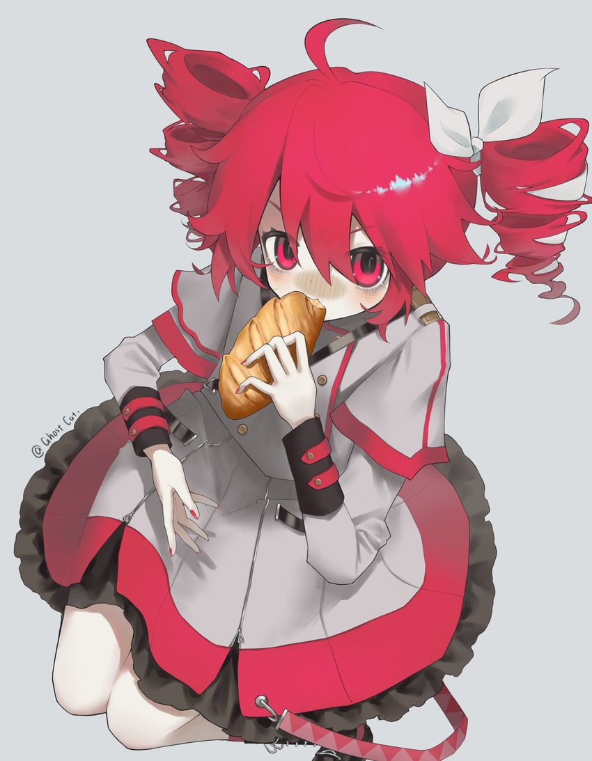 kasane teto (utau and 1 more) drawn by ghost_cat_0w0