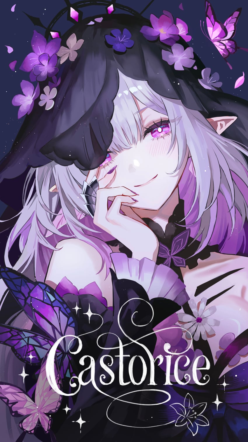 castorice (honkai and 1 more) drawn by maria_(maria_rose)