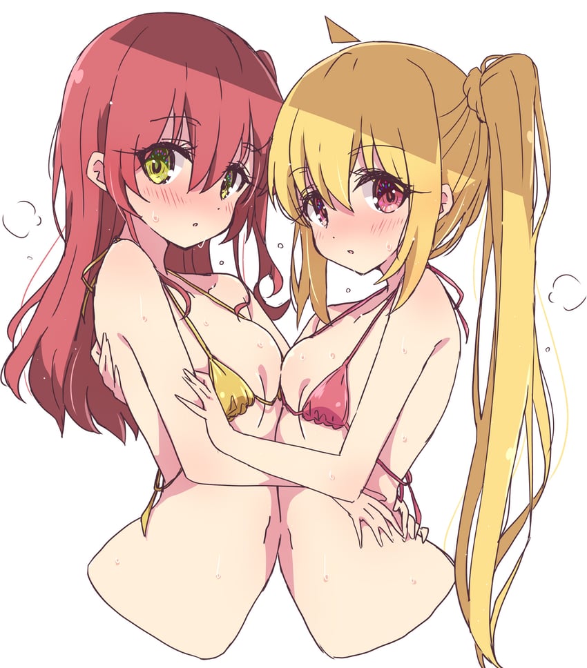 kita ikuyo and ijichi nijika (bocchi the rock!) drawn by mel_(melty_pot)