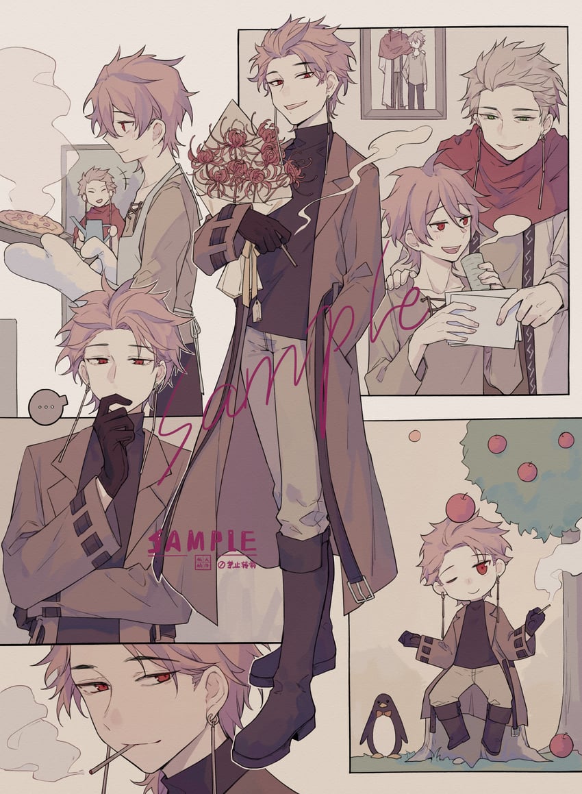 theodore riddle and rumeld othmayer (saibou shinkyoku) drawn by yuejuye