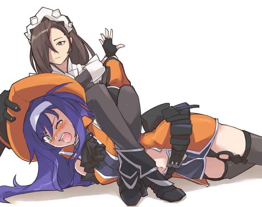 mia and kagero (fire emblem and 3 more) drawn by jaegan