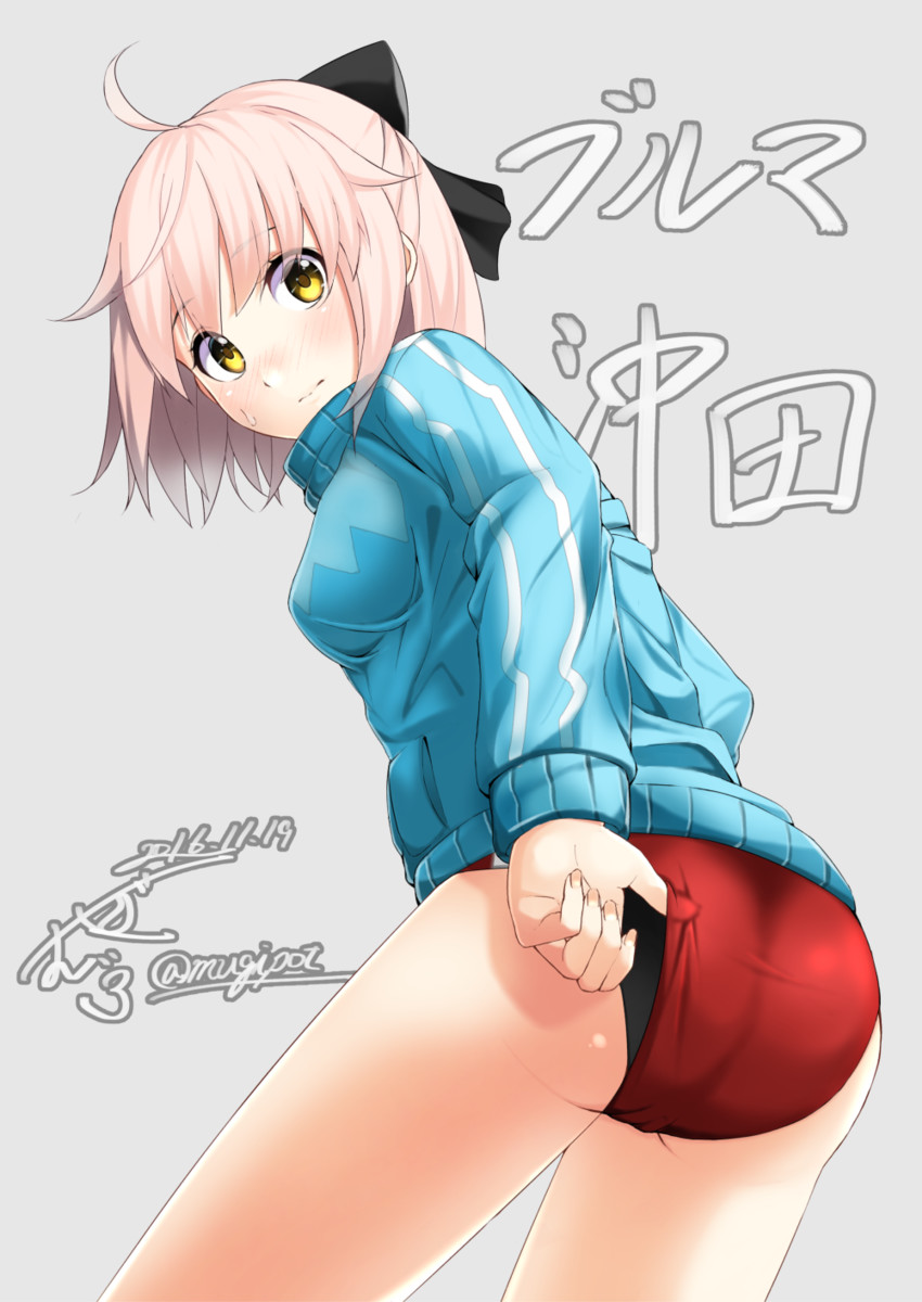 okita souji (fate and 1 more) drawn by mugipot