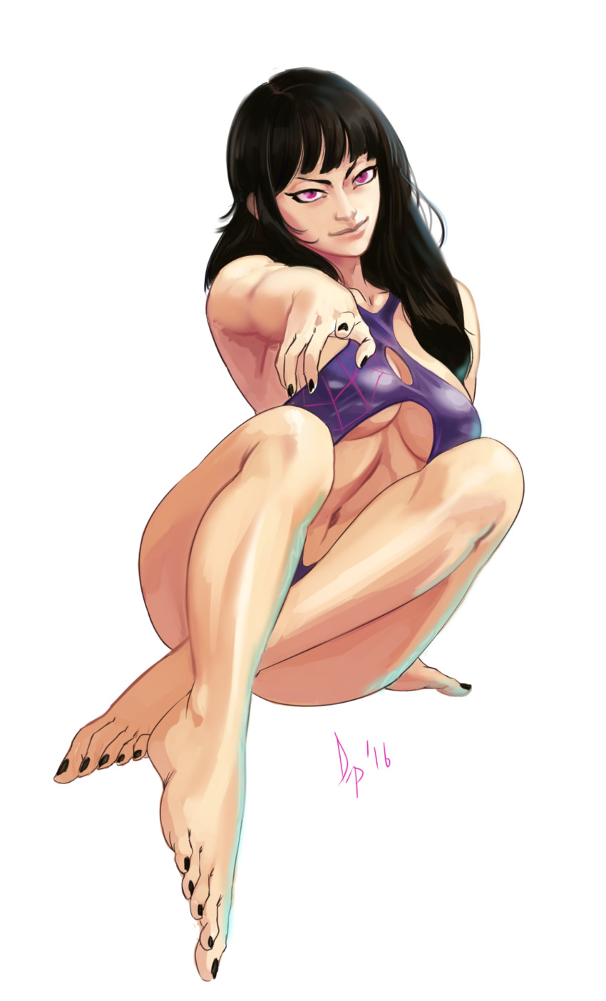 han juri (street fighter and 1 more) drawn by diepod