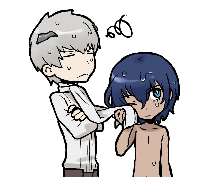 protagonist and strohl (metaphor: refantazio) drawn by sach56000