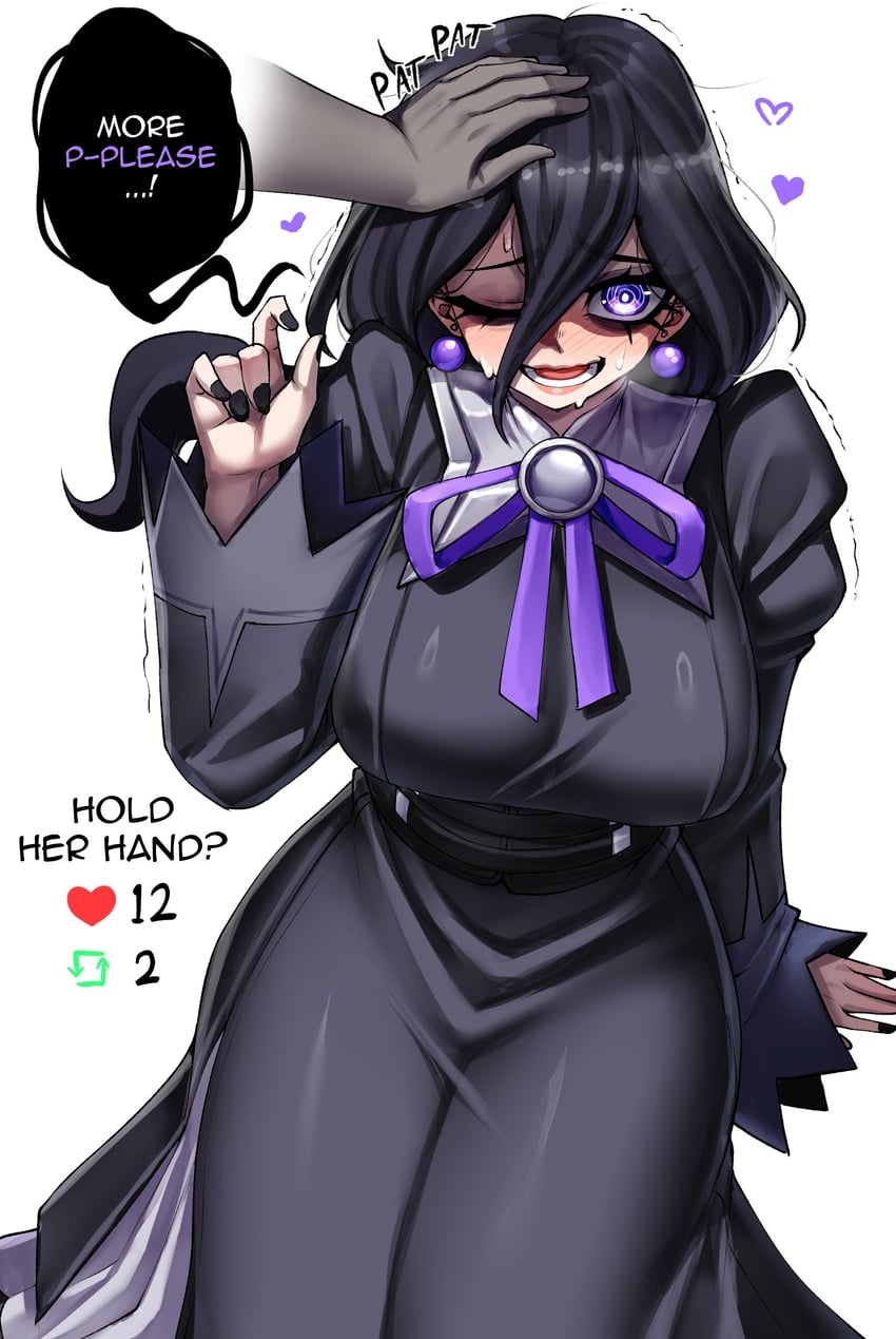 hex maniac (pokemon and 1 more) drawn by rageman709