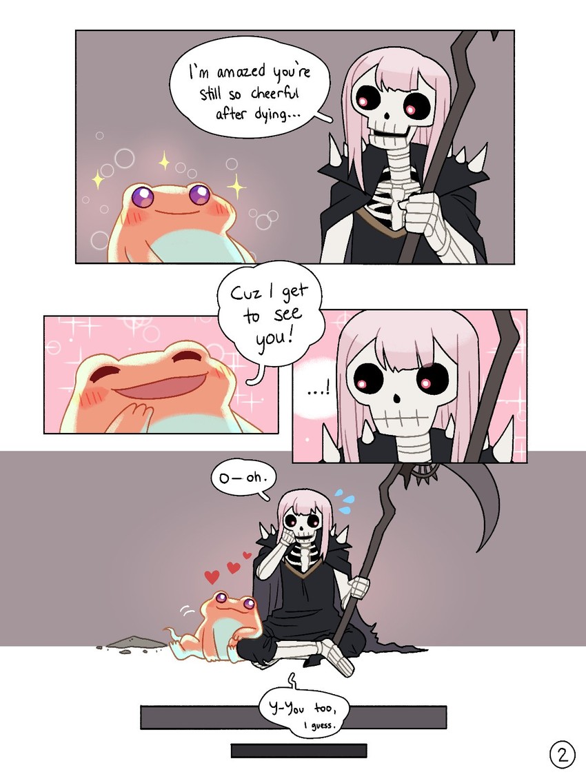 mori calliope, takanashi kiara, death, and grim reaper (hololive and 1 more) drawn by chen_(somanychens)