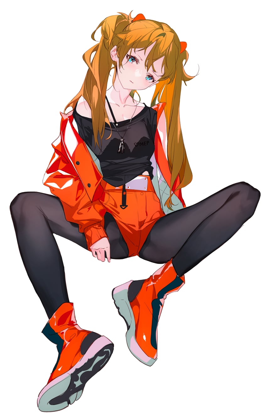 souryuu asuka langley (neon genesis evangelion) drawn by grandia_lee