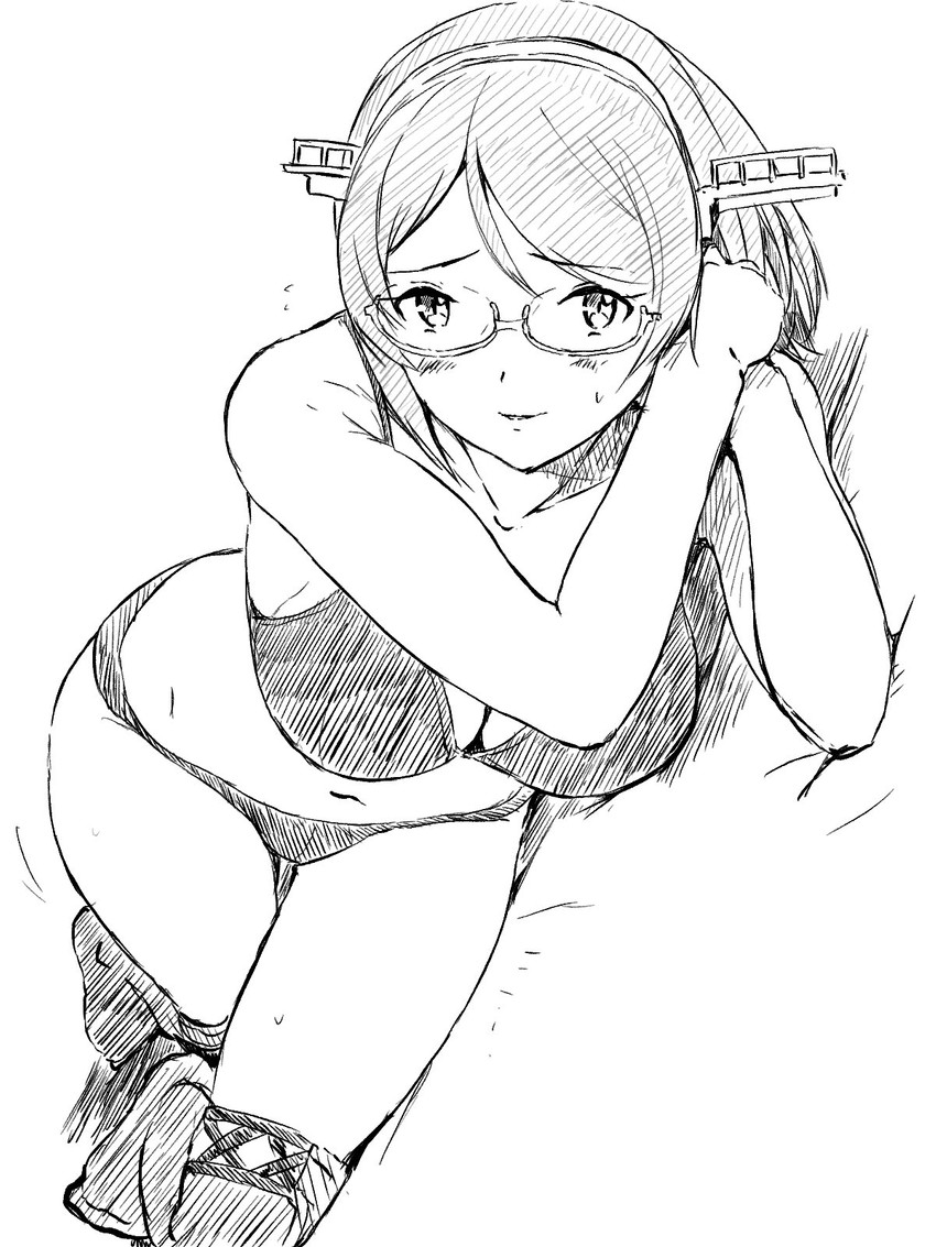 kirishima and kirishima kai ni (kantai collection) drawn by vent_arbre