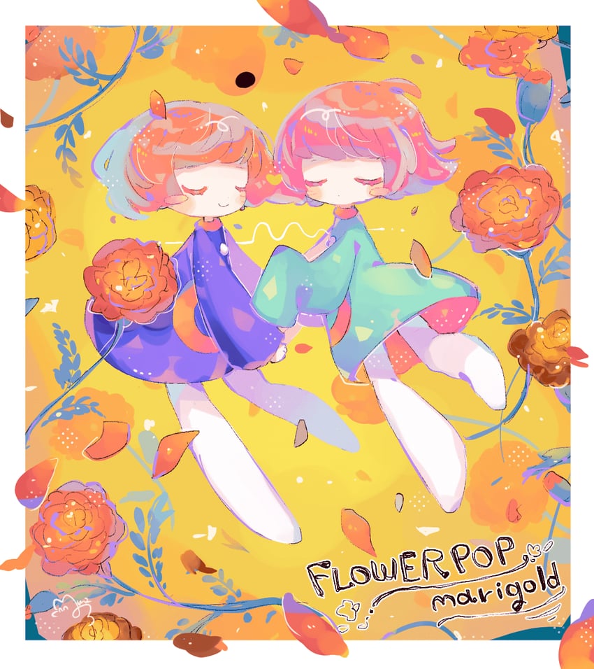 nu and mu (bemani and 1 more) drawn by sushiuma_m