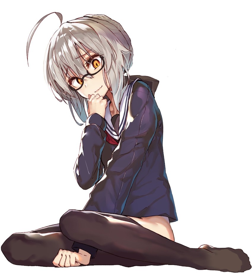 artoria pendragon and mysterious heroine x alter (fate and 1 more) drawn by akieda