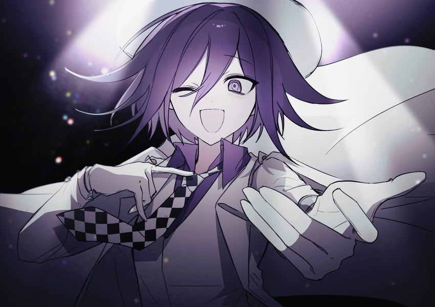 oma kokichi (danganronpa and 1 more) drawn by cheong_(nept1211)