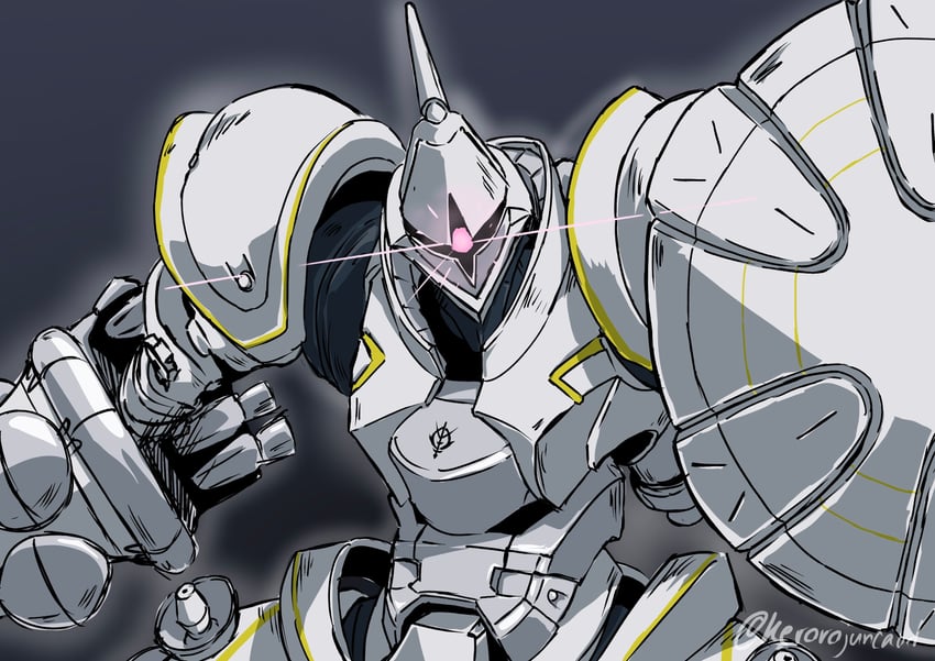 gyan (gundam and 1 more) drawn by kerorojuncaod