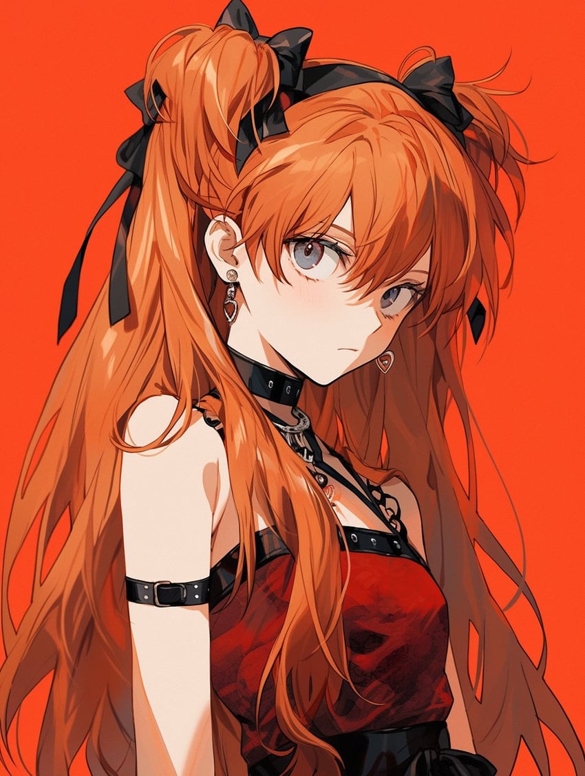 souryuu asuka langley (neon genesis evangelion) drawn by tarte_(hodarake)