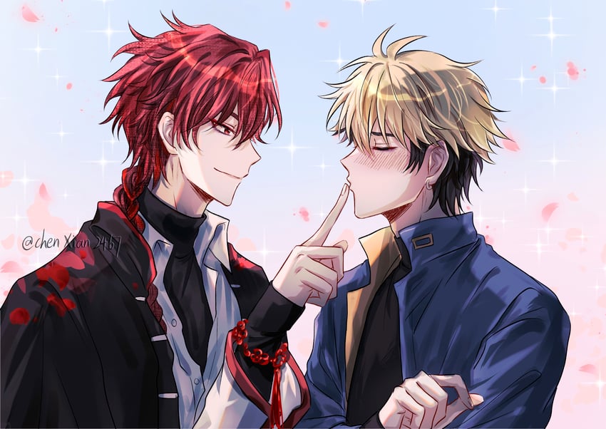 xia fei and xiao weiying (shiguang dailiren) drawn by yuxianchen