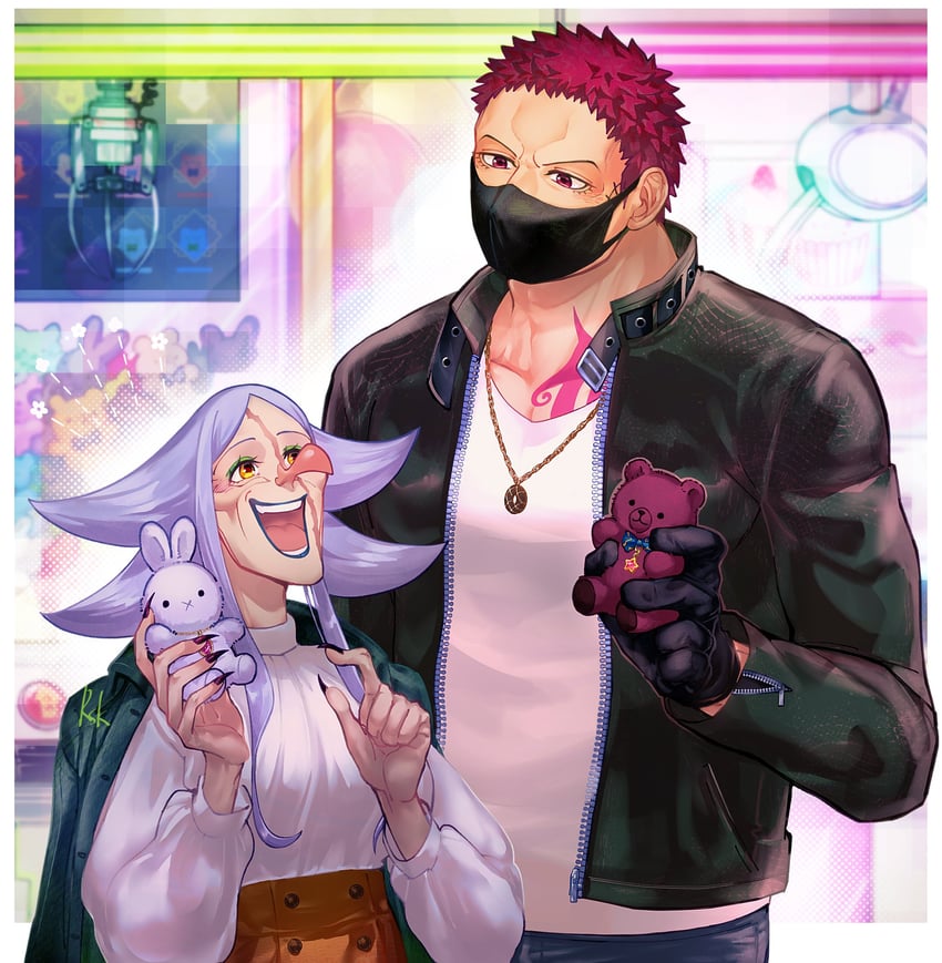 charlotte katakuri and charlotte brulee (one piece) drawn by rsk_rasukuman