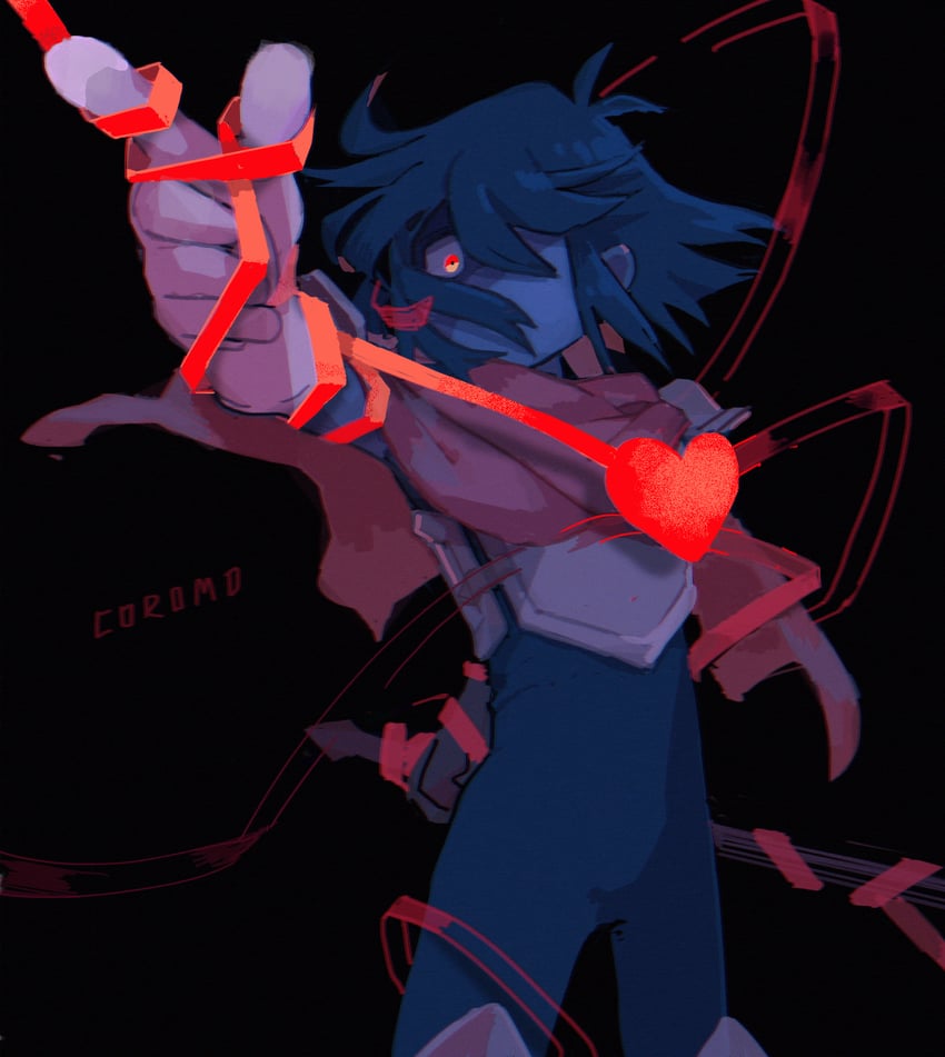 kris and soul (deltarune) drawn by corogarucoromo