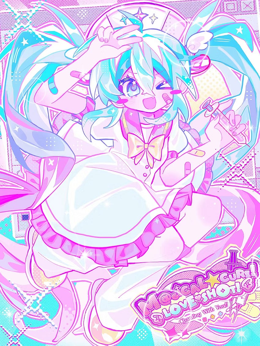 hatsune miku (vocaloid and 1 more) drawn by buyao_pi_fa_xian