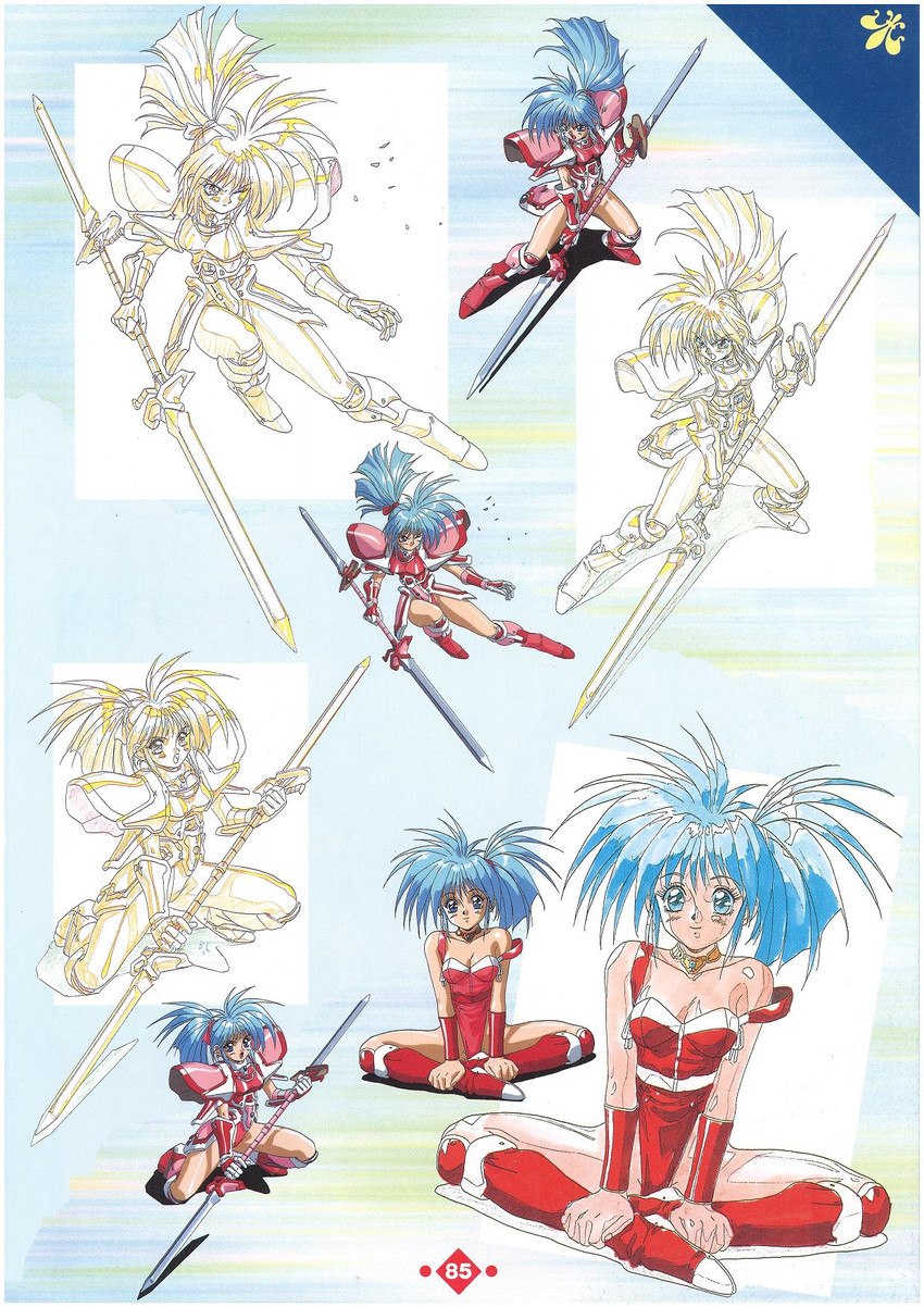 corque lans (faussete amour) drawn by makino_ryuuichi