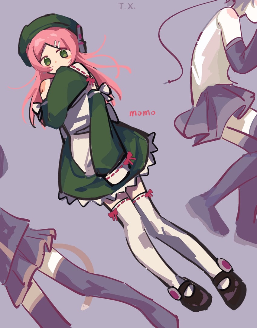 kasane teto, utane uta, and momone momo (utau) drawn by rainflowerstone