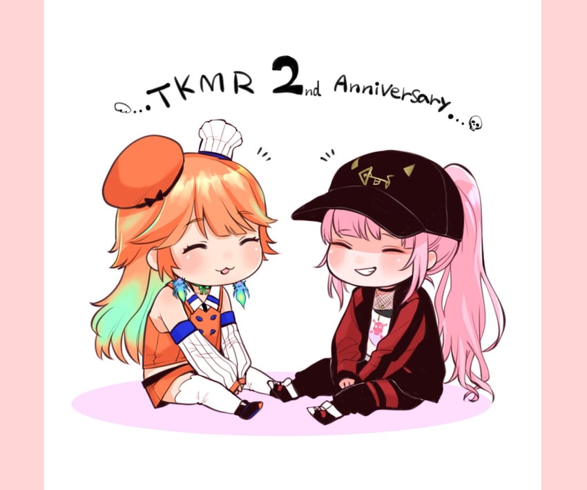 mori calliope and takanashi kiara (hololive and 1 more) drawn by miyamoto_(dominocube6)