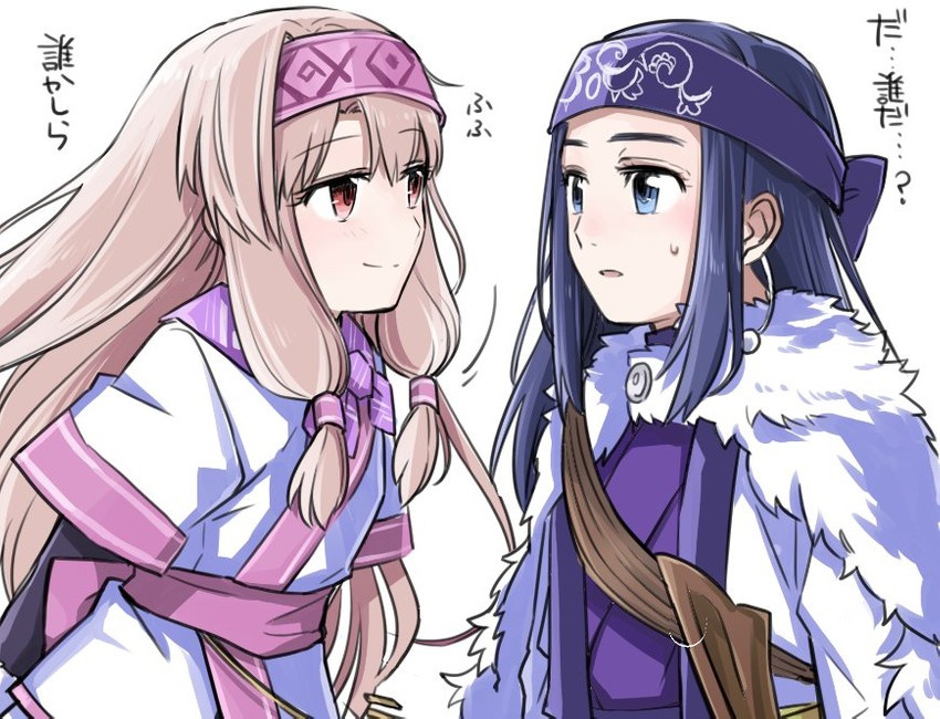 asirpa and sitonai (fate and 2 more) drawn by yuuma_(u-ma)