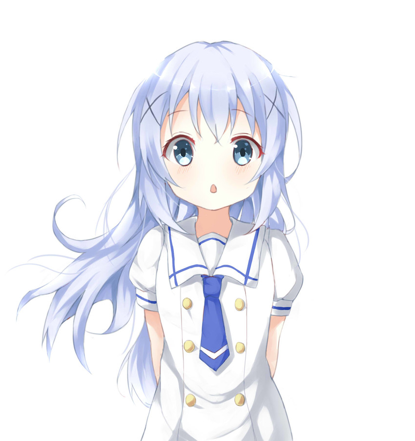 kafuu chino (gochuumon wa usagi desu ka?) drawn by stick_jitb