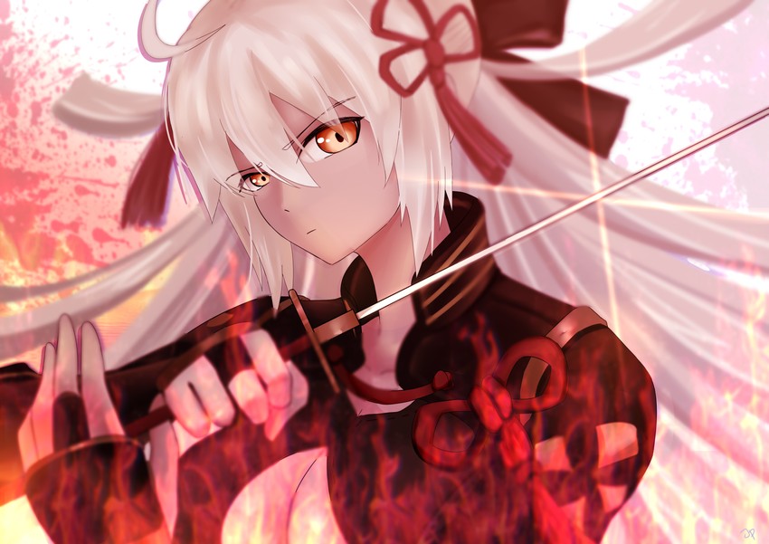 okita souji and okita souji alter (fate and 1 more) drawn by jrpulse