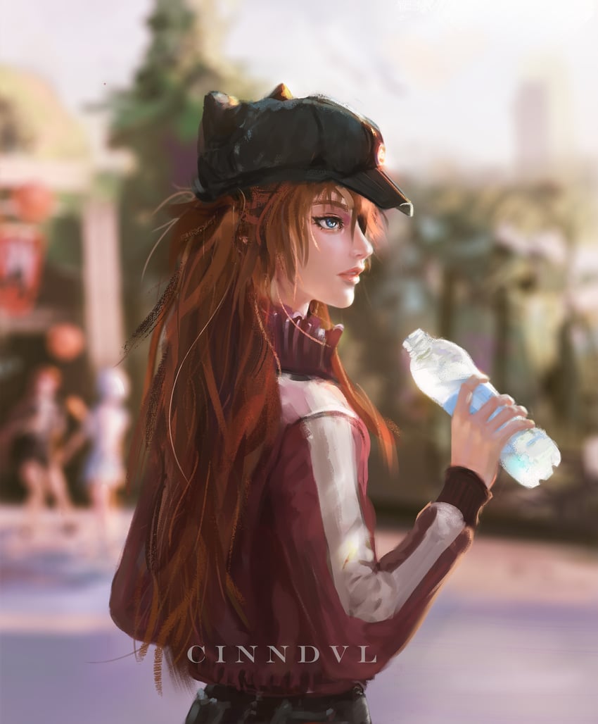 souryuu asuka langley (neon genesis evangelion and 1 more) drawn by cinndvl
