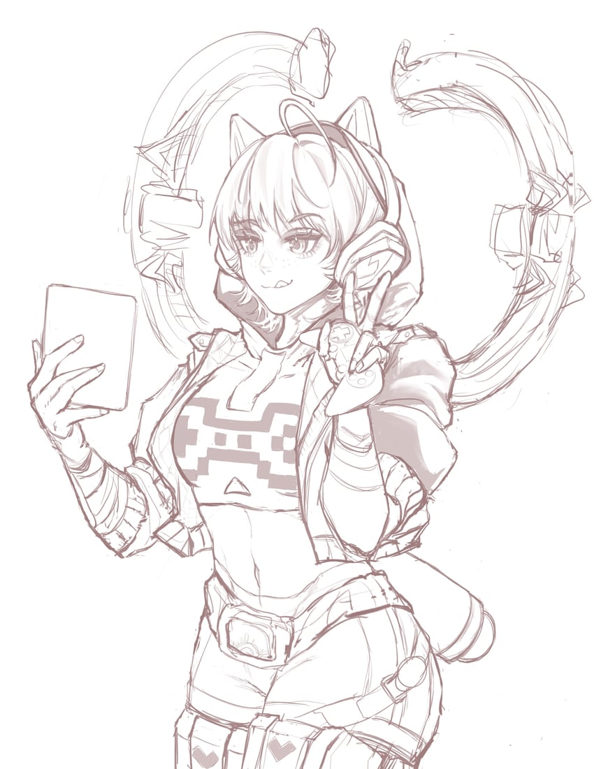 conduit and player one conduit (apex legends) drawn by ling_yu_qiu_zhou