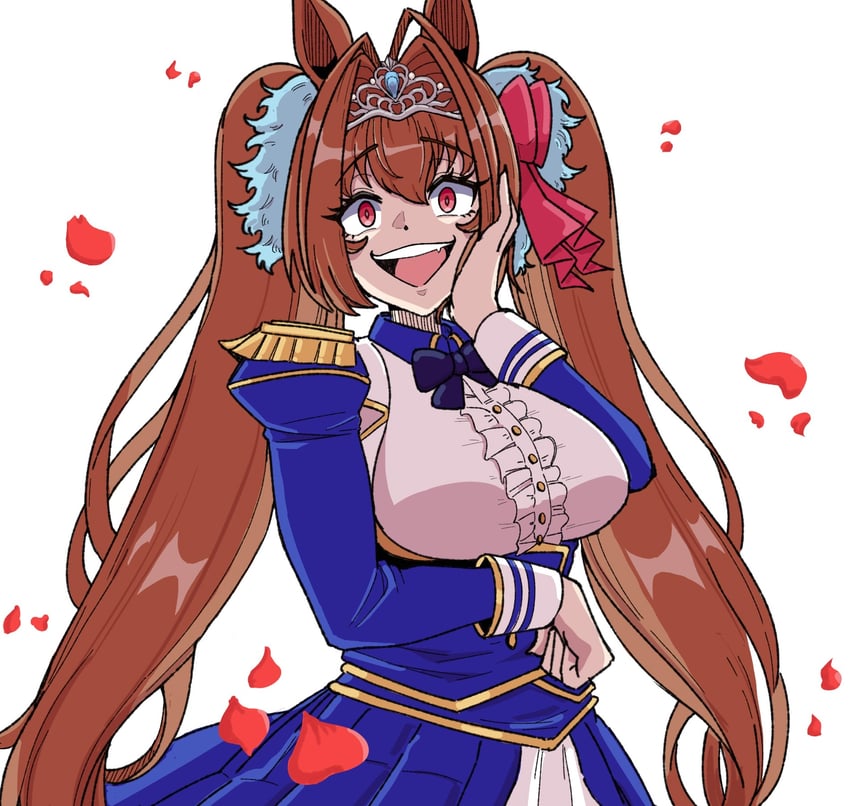 daiwa scarlet (umamusume and 1 more) drawn by hu-min_(okok6341)