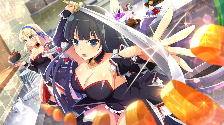 ikaruga and katsuragi (higurashi no naku koro ni and 2 more)