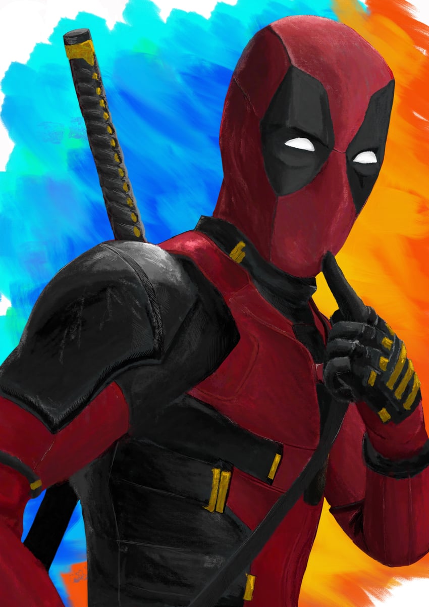 deadpool (marvel and 2 more) drawn by an-empty-threat