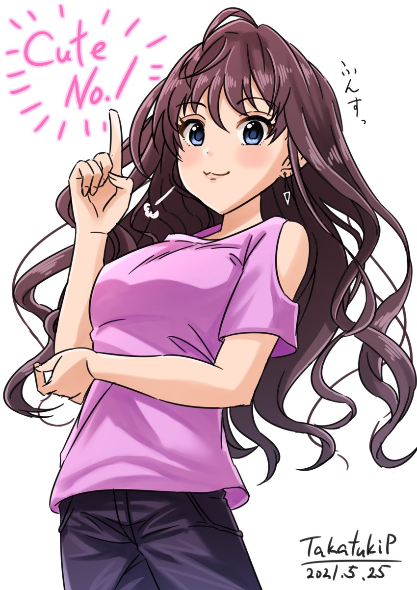 ichinose shiki (idolmaster and 1 more) drawn by takatsuki_p