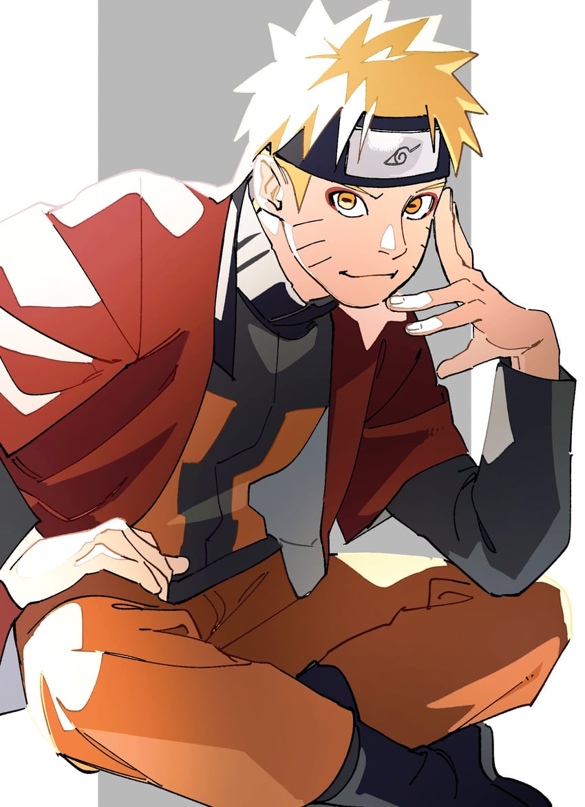 uzumaki naruto (naruto and 1 more) drawn by pnpk_1013