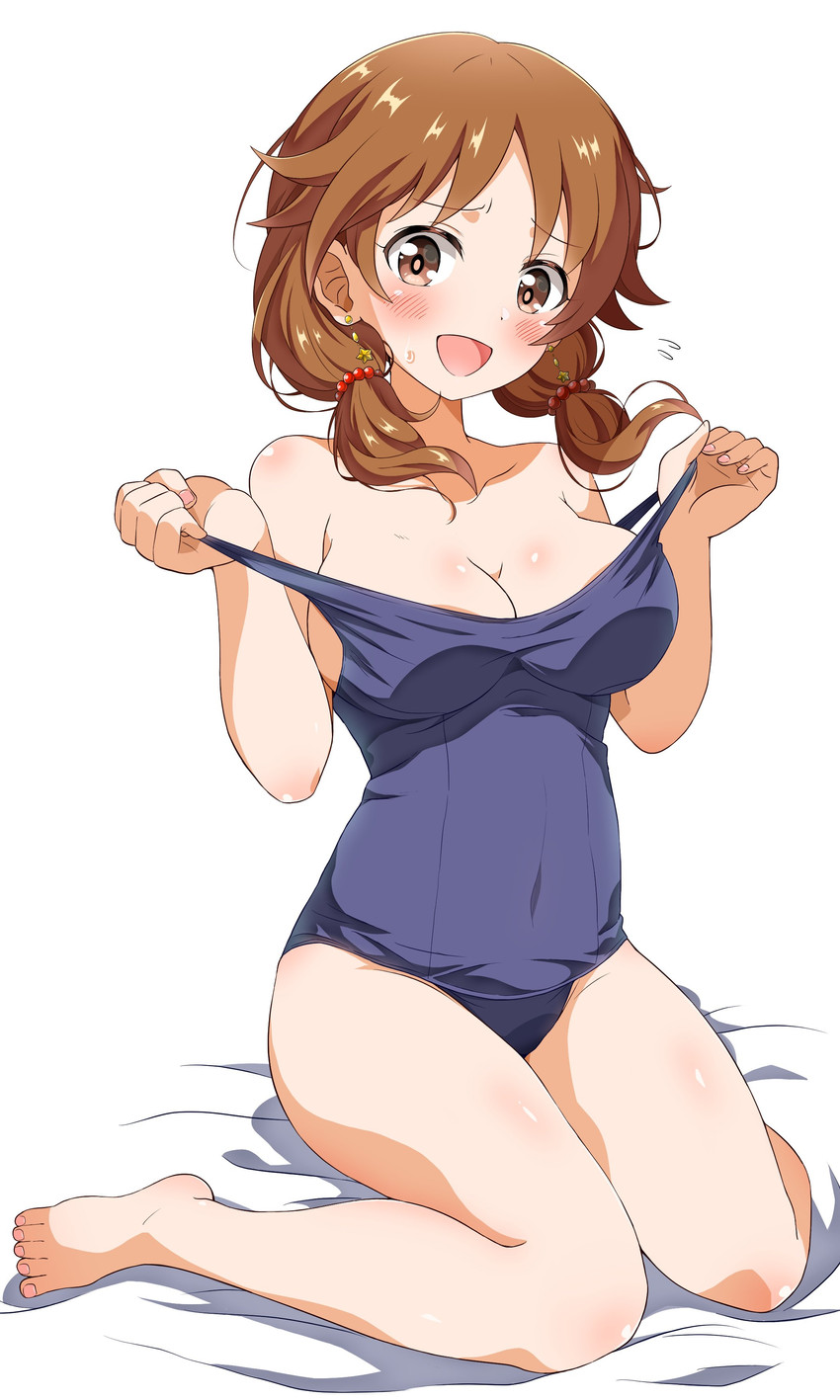 katagiri sanae (idolmaster and 1 more) drawn by eggman_(ni_tamagoex)
